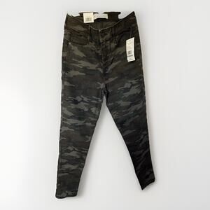 Social Standard By Sanctuary Jeans Woman's 4 Camouflage Ankle Skinny Stretch NWT